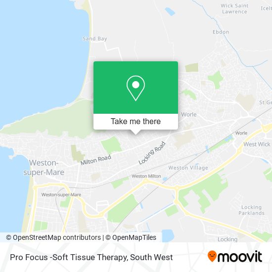 Pro Focus -Soft Tissue Therapy map