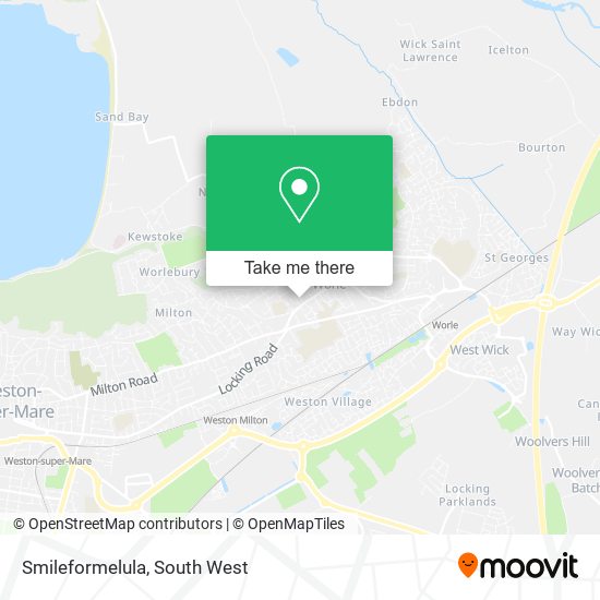 Smileformelula map