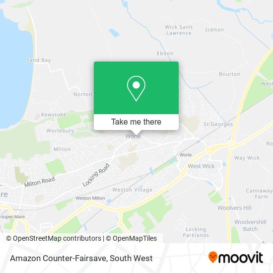 Amazon Counter-Fairsave map