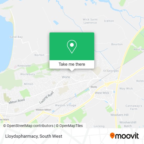 Lloydspharmacy map