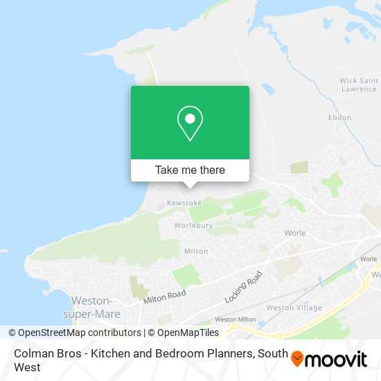 Colman Bros - Kitchen and Bedroom Planners map