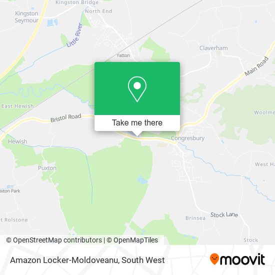 Amazon Locker-Moldoveanu map