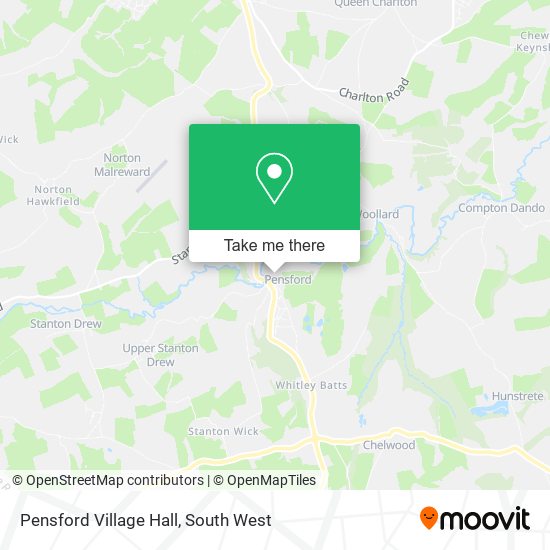 Pensford Village Hall map
