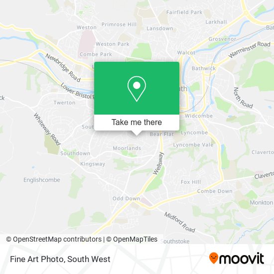 Fine Art Photo map