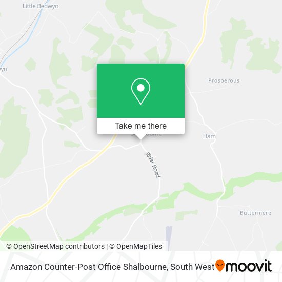 Amazon Counter-Post Office Shalbourne map