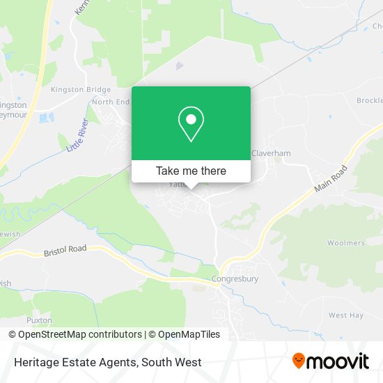 Heritage Estate Agents map