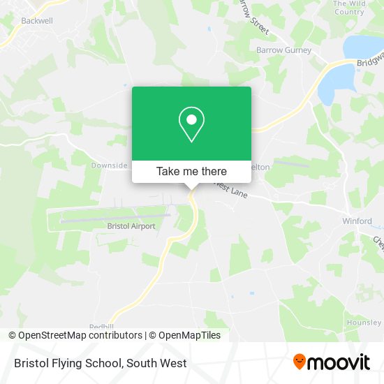 Bristol Flying School map