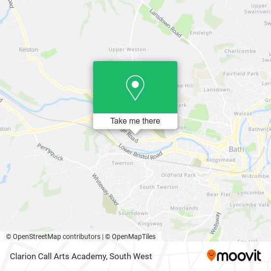 Clarion Call Arts Academy map