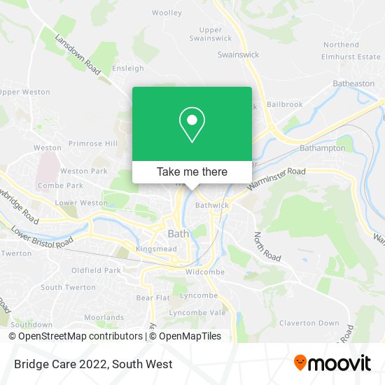 Bridge Care 2022 map