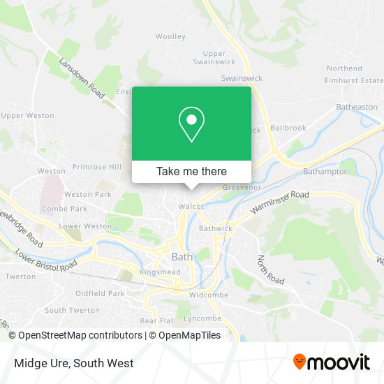 Midge Ure map