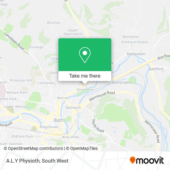 A.L.Y Physioth map
