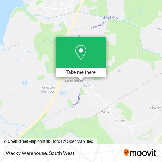 Wacky Warehouse map
