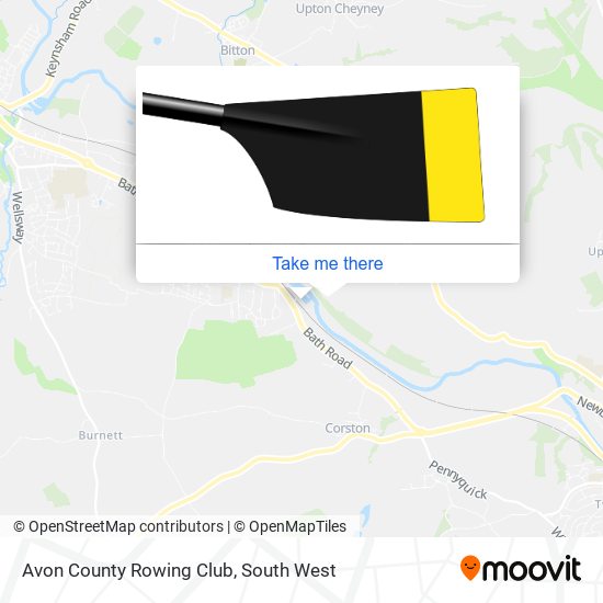 Avon County Rowing Club map
