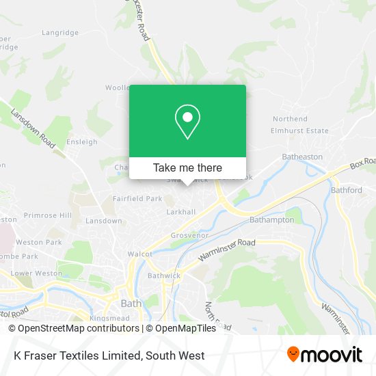 K Fraser Textiles Limited map