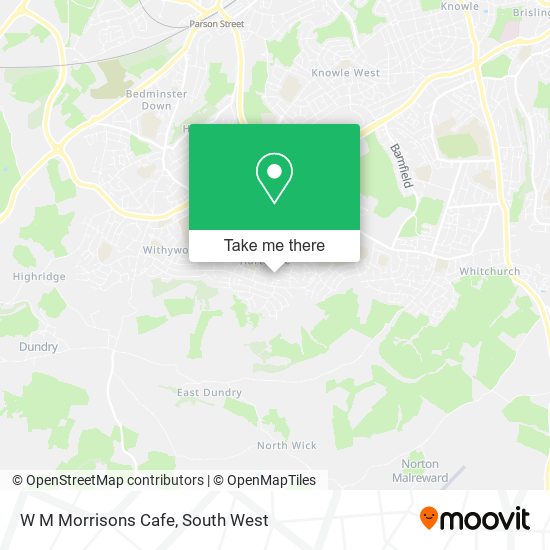 W M Morrisons Cafe map