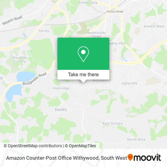 Amazon Counter-Post Office Withywood map