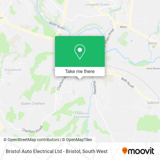 Bristol Auto Electrical Ltd - Bristol map