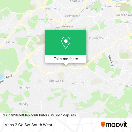 Vans 2 Go Sw map