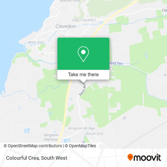 Colourful Crea map