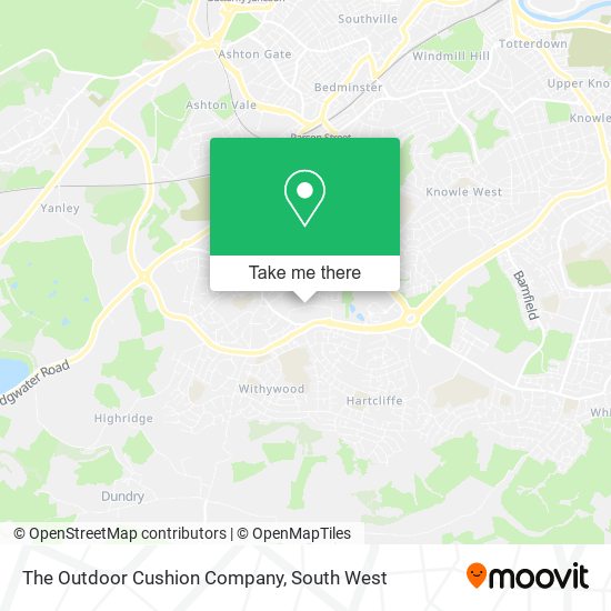 The Outdoor Cushion Company map