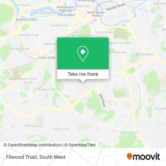 Filwood Trust map