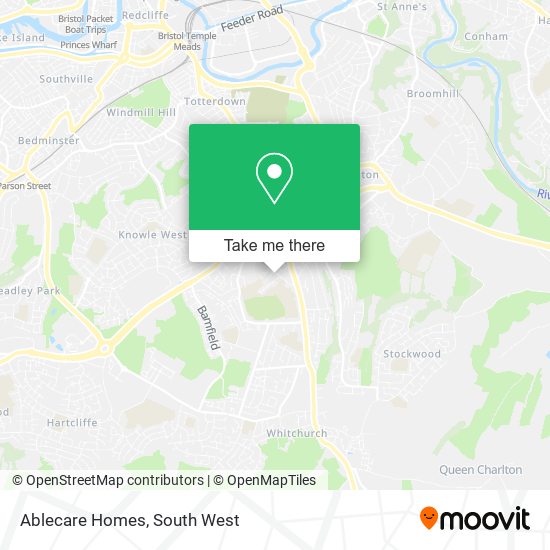 Ablecare Homes map
