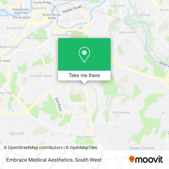 Embrace Medical Aesthetics map