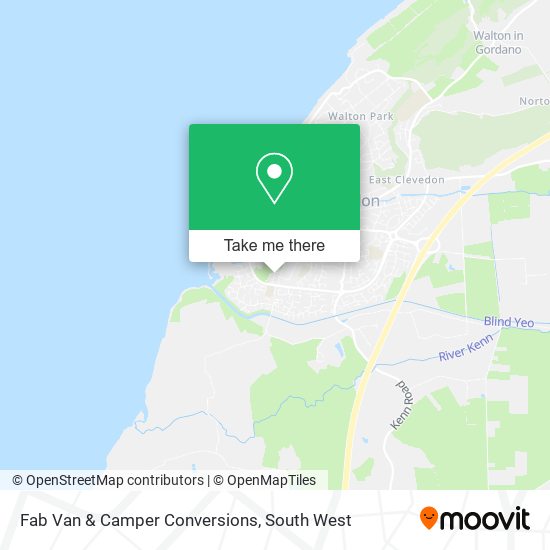Fab Van & Camper Conversions map