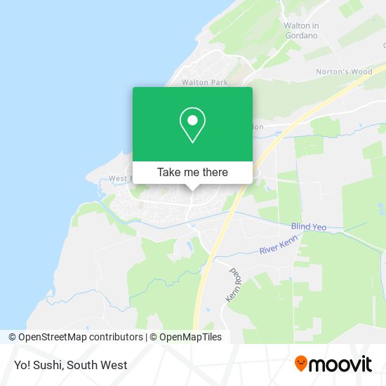 Yo! Sushi map