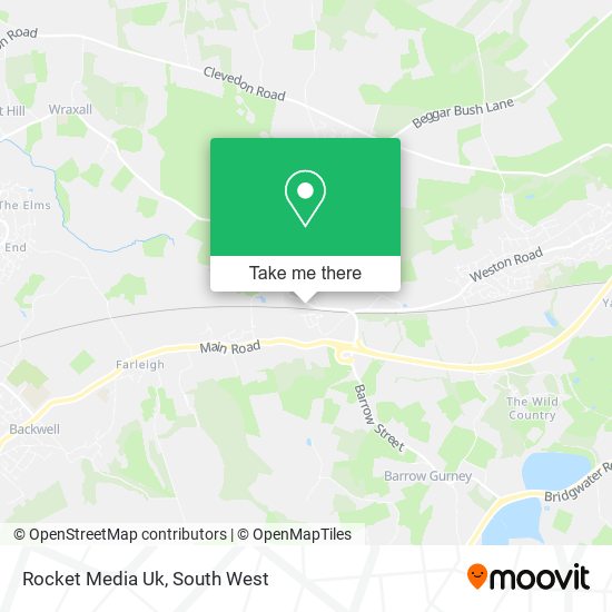 Rocket Media Uk map