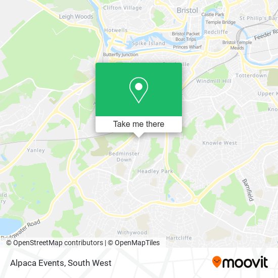 Alpaca Events map