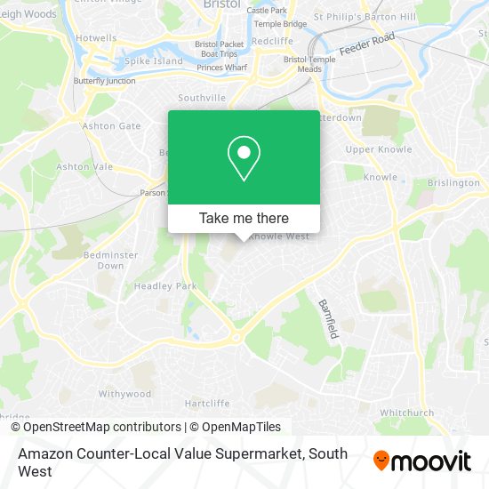 Amazon Counter-Local Value Supermarket map