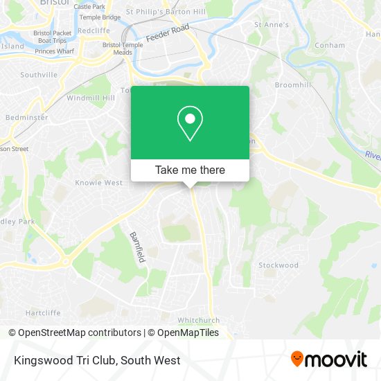 Kingswood Tri Club map