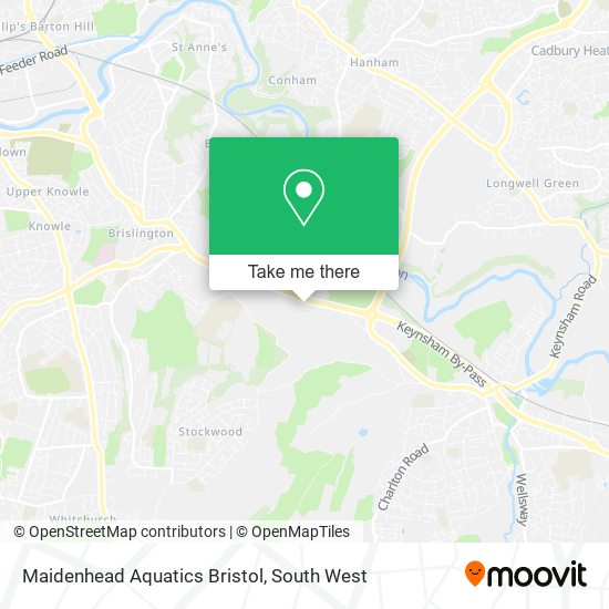 Maidenhead Aquatics Bristol map