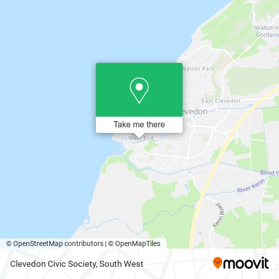 Clevedon Civic Society map