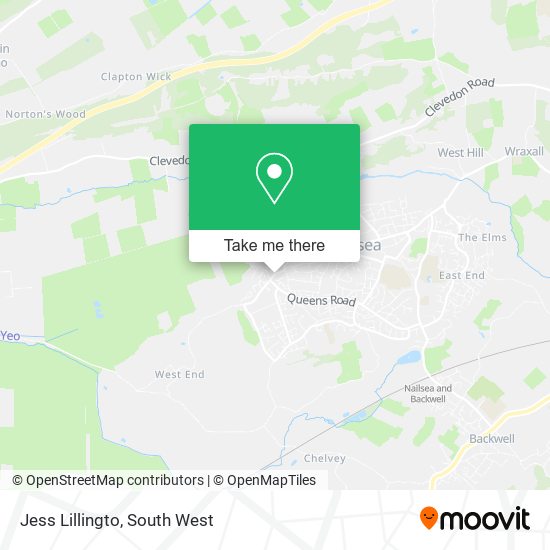 Jess Lillingto map
