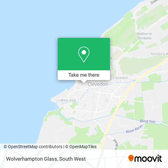 Wolverhampton Glass map