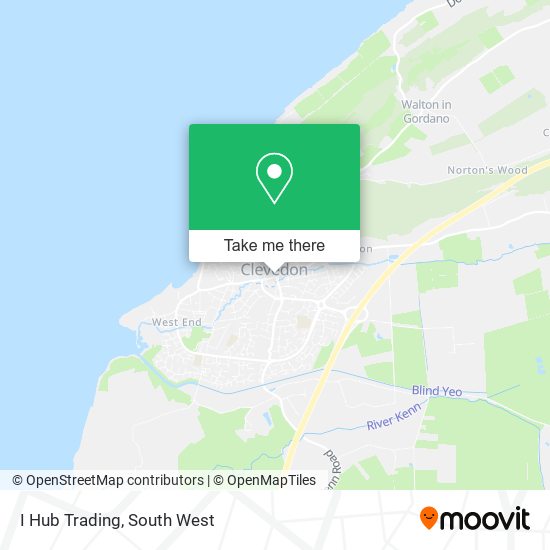 I Hub Trading map