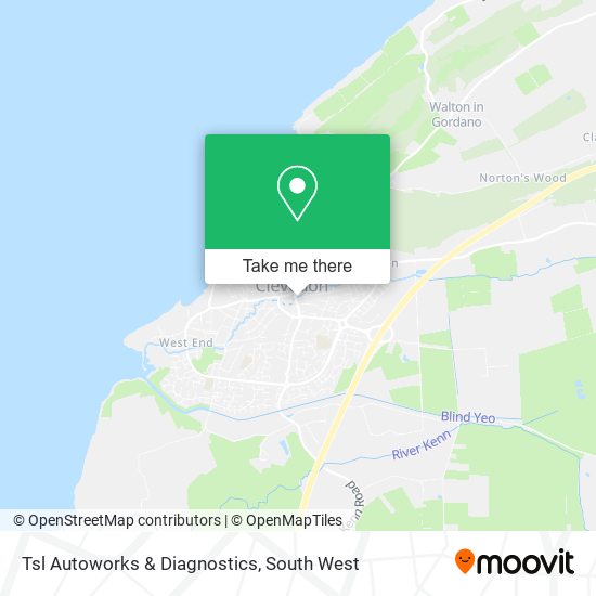 Tsl Autoworks & Diagnostics map