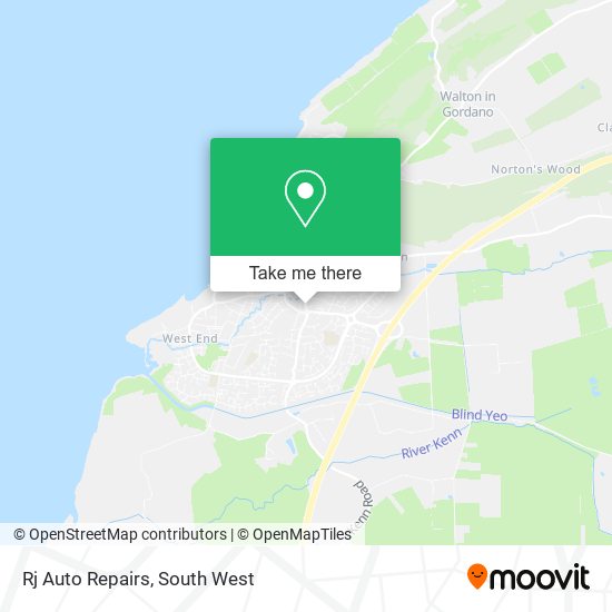 Rj Auto Repairs map