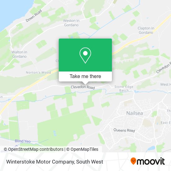 Winterstoke Motor Company map