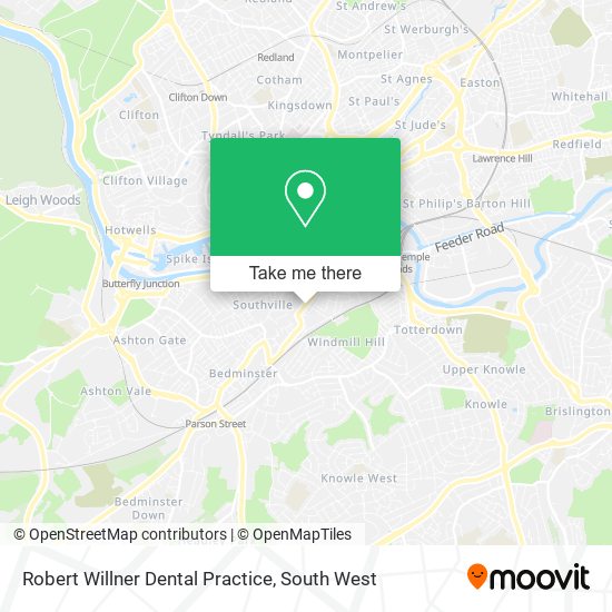 Robert Willner Dental Practice map