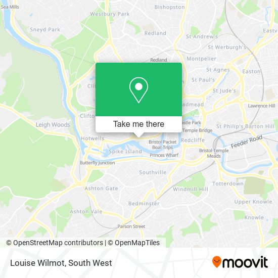 Louise Wilmot map