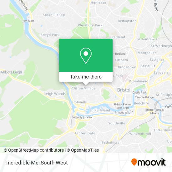 Incredible Me map