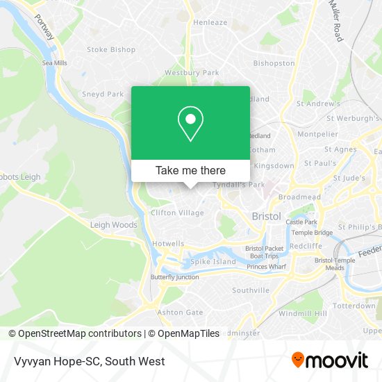 Vyvyan Hope-SC map