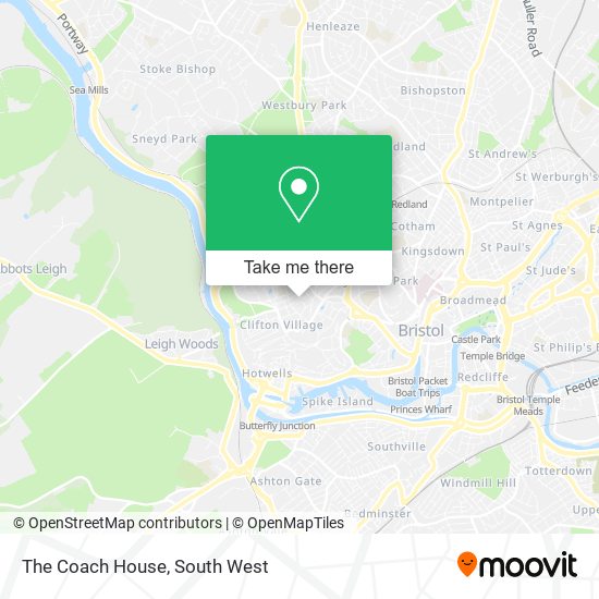 The Coach House map