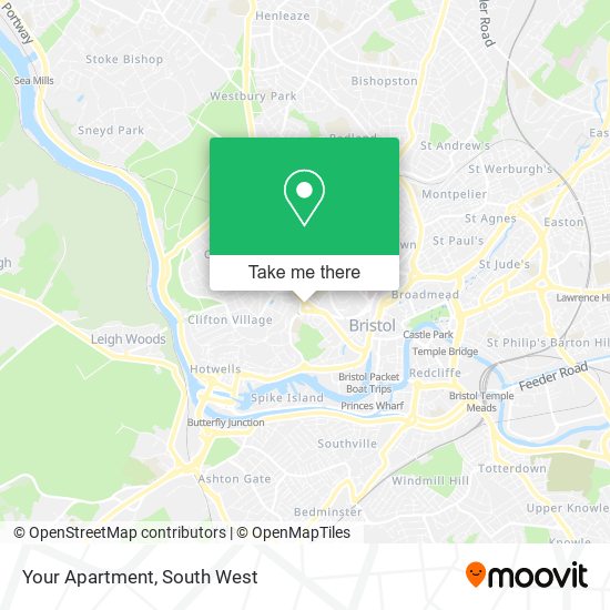 Your Apartment map