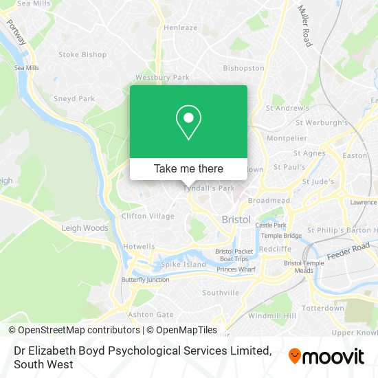 Dr Elizabeth Boyd Psychological Services Limited map