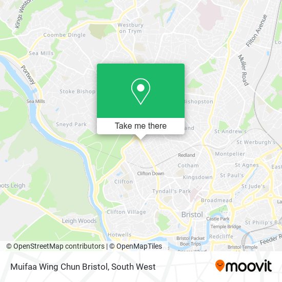 Muifaa Wing Chun Bristol map