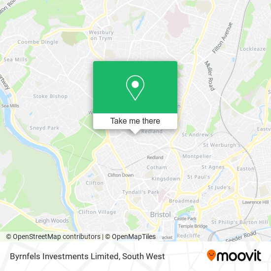 Byrnfels Investments Limited map